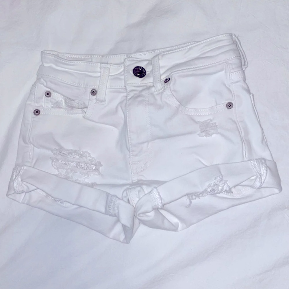 American Eagle Hi-Rise Denim Shorts